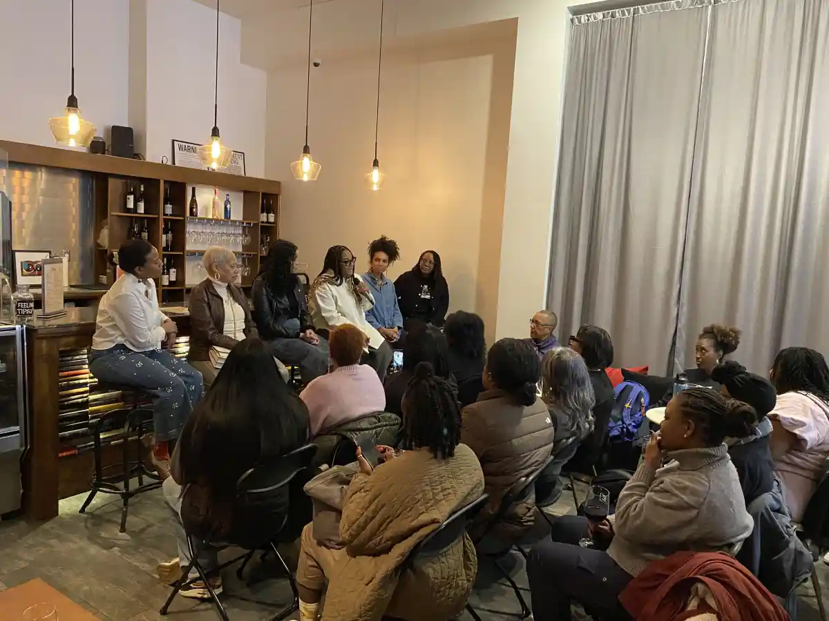 Black women bookstore owners gather at The Lit Bar to celebrate their inaugural bookstore crawl