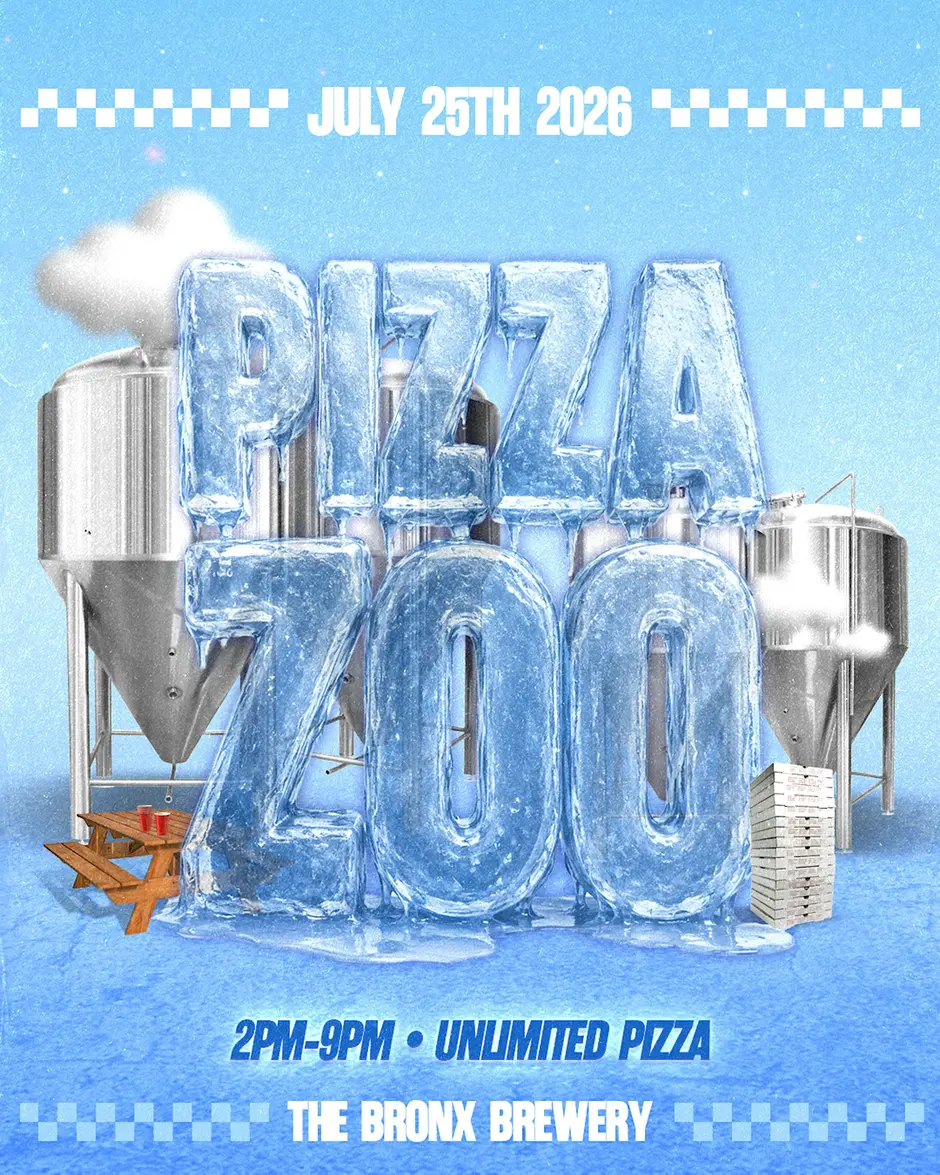 PIZZA ZOO AT BRONX BREWERY
