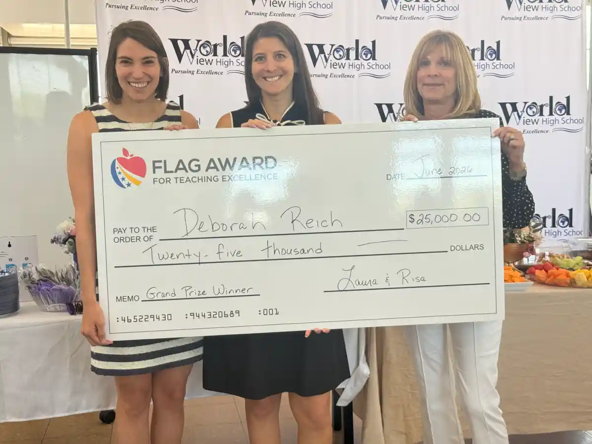 Norwood teacher wins $25,000 award for inspiring students through environmental justice
