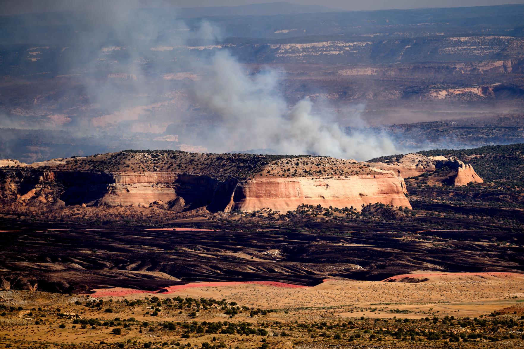 3 firefighters killed in Western wildfire were trying to shield themselves from flames
