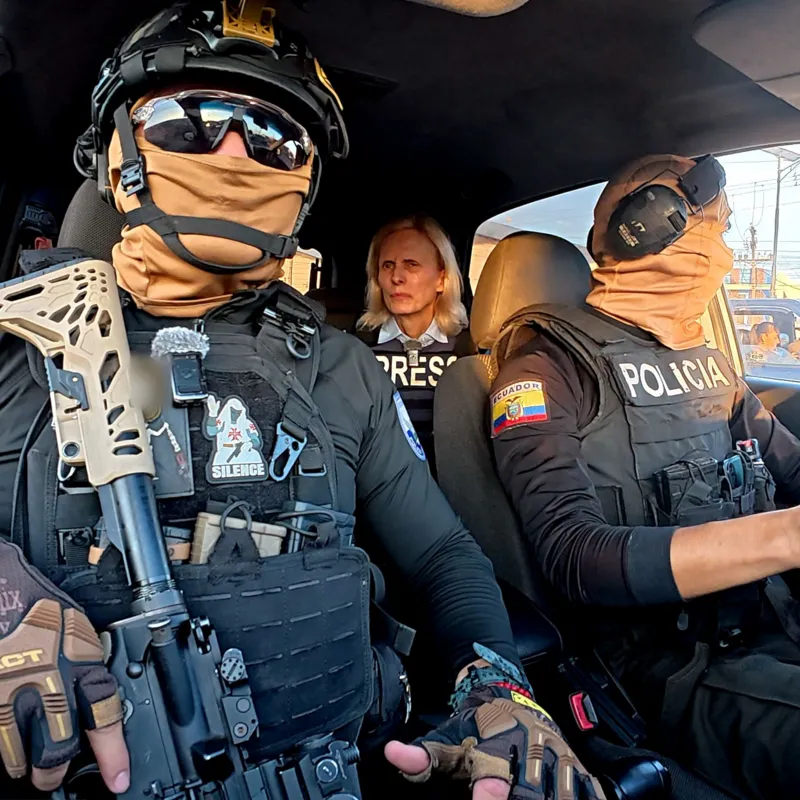 On the front line of Ecuador’s drugs war, police fight gangs, guns and corruption