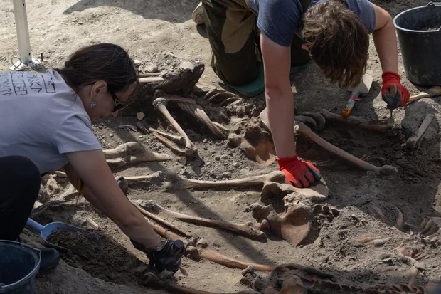 Human remains exhumed at site of controversial World War II massacres in Ukraine: “Each of them had their dreams”