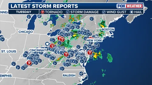 Severe storms, flash flooding threaten NYC area Wednesday: Forecast timeline
